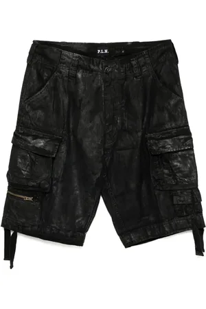 P.L.N. Leather shorts