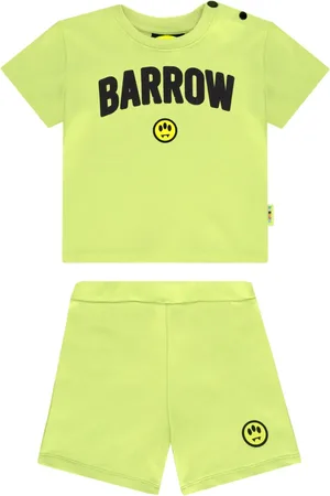 BARROW Logo-print shorts set