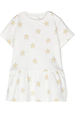 Stella McCartney Star-print cotton dress