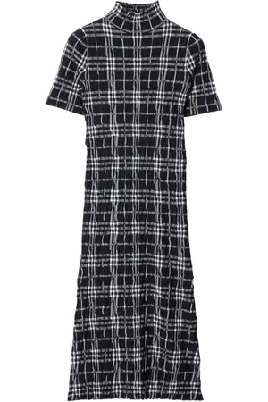 Burberry Check-print dress