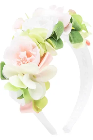 COLORICHIARI Floral-appliqué headband