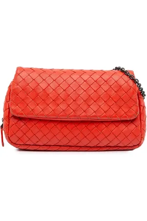 Bottega Veneta 2012-2024 Intrecciato Chain Flap crossbody bag