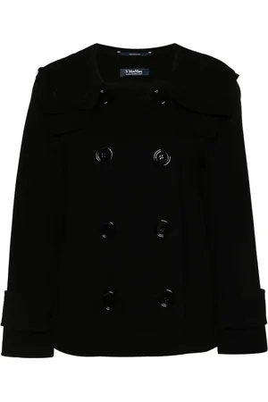 Max Mara Time wool double-breasted jacket