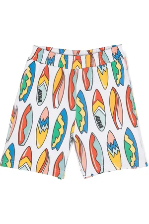 Stella McCartney Surfboards-print track shorts