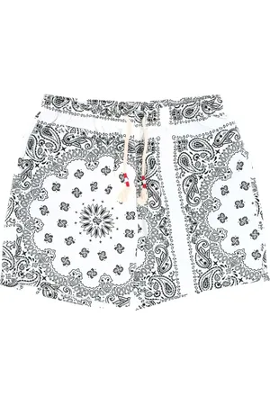 MC2 SAINT BARTH Paisley-print swim shorts
