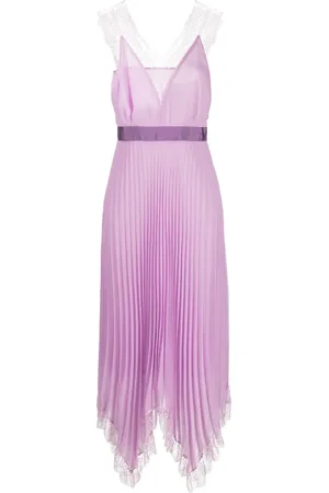 Pinko Las Heras pleated midi dress