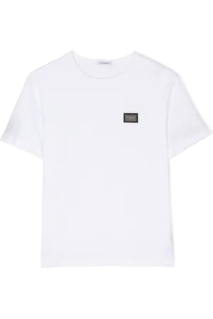 Dolce & Gabbana Logo-plaque cotton T-shirt