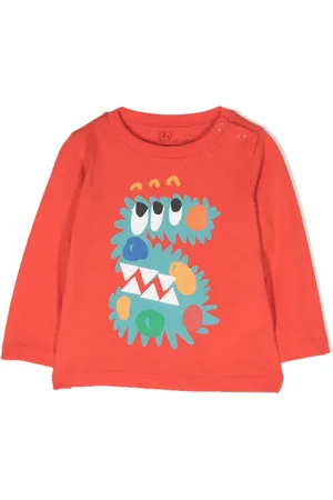 Stella McCartney Graphic-print long-sleeve T-shirt