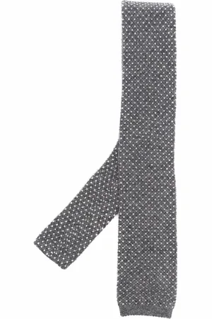 Brunello Cucinelli Knitted cashmere tie
