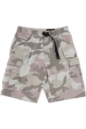White Sand Cotton cargo shorts