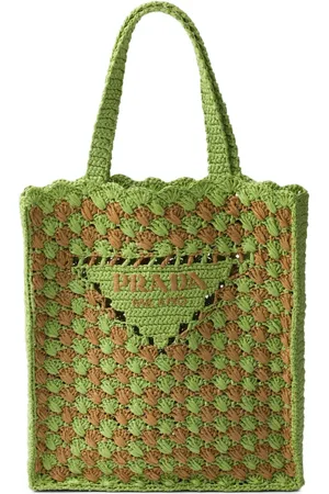 Prada Crochet tote bag