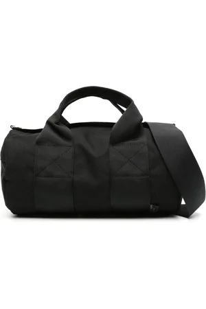Comme des Garçons Logo-patch zipped bag