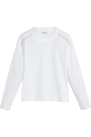 Brunello Cucinelli Monili cotton T-shirt