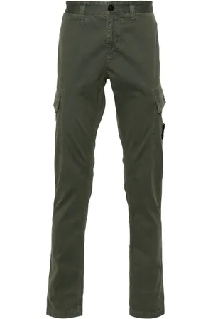 Stone Island Organic cotton twill trousers