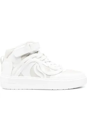 Stella McCartney Logo patch faux leather sneakers