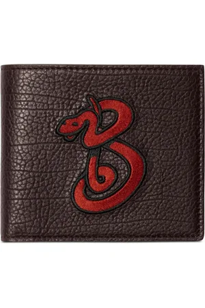 Burberry B Snake bi-fold wallet