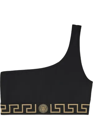 VERSACE Greca Border bikini top