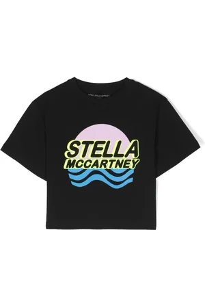 Stella McCartney Logo-print cropped T-shirt