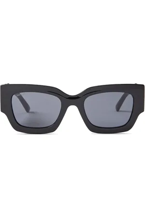 Jimmy Choo Nena rectangle-frame sunglasses