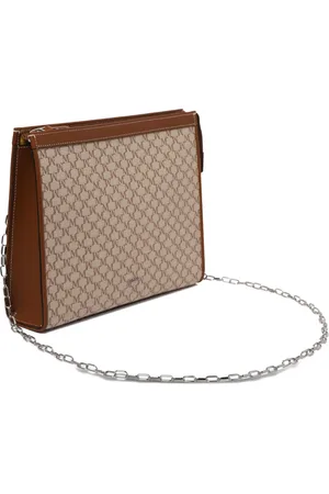 Max Mara Logo-jacquard clutch bag