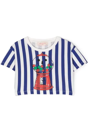 Weekend House Kids Striped organic cotton T-shirt