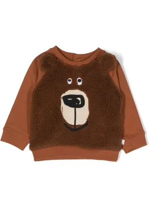 Stella McCartney Bear-print fleece sweatshirt