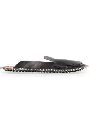 Maison Margiela Stitched-trim slippers