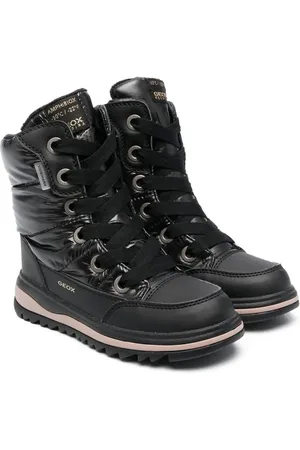 Geox 35mm lace-up leather boots