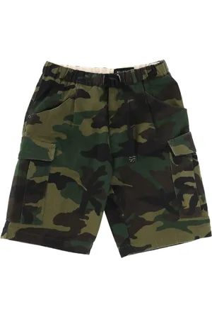 White Sand Cotton cargo shorts