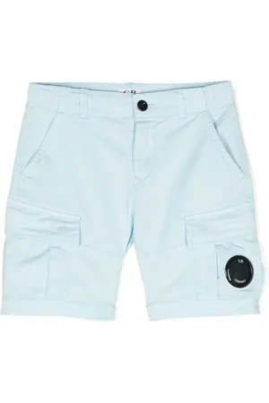 C.P. Company Lens-detail twill shorts