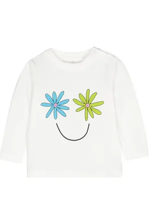 Stella McCartney Floral-print cotton T-shirt