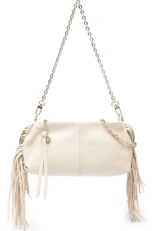 Maje Miss M leather clutch bag