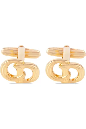 Dior 1980s pre-owned logo cufflinks