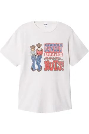 RE/DONE Boyfriend "Cowboy Butts" T-shirt