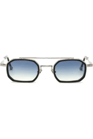 John Dalia Geometric-frame sunglasses
