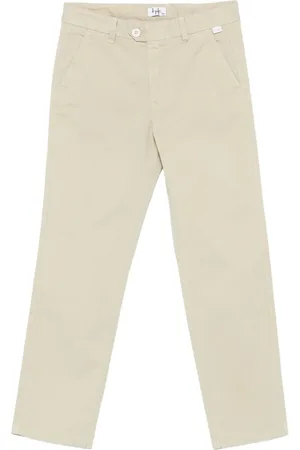Il gufo Stretch-cotton chino trousers