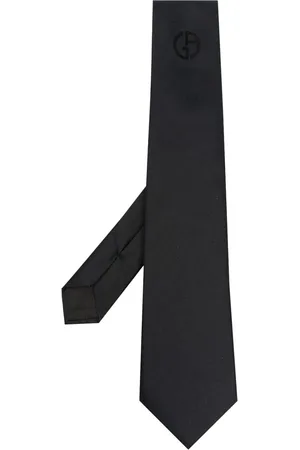 Giorgio Armani Logo-print silk tie