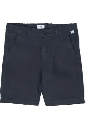 Il gufo Linen-flax bermuda shorts