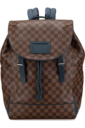 LOUIS VUITTON 2014 Damier Ebene Runner backpack