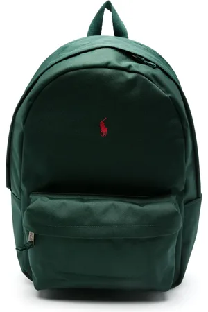 Ralph Lauren Polo Pony-embroidered backpack