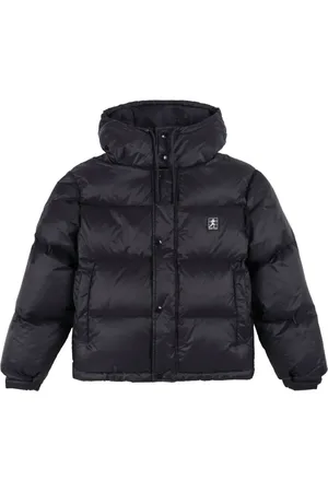 Sporty & Rich Logo-patch puffer jacket