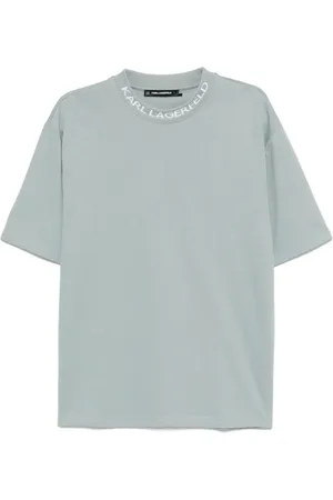 Karl Lagerfeld Collar logo T-shirt