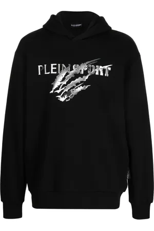 Philipp Plein Logo-print long-sleeve hoodie