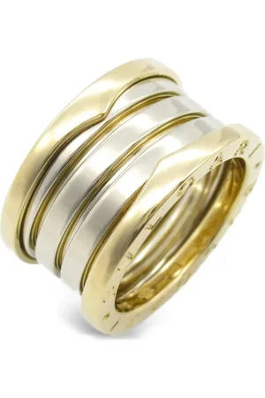 Bvlgari 2010s 18K B Zero One ring
