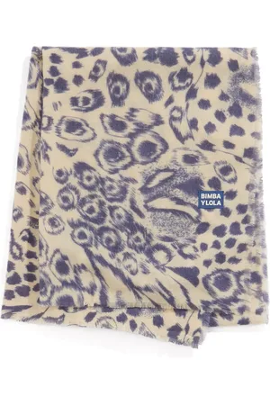 Bimba y Lola Leomix logo-patch scarf