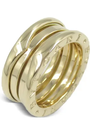 Bvlgari 2010s 18K yellow B.zero1 ring
