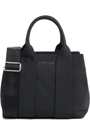 Bimba y Lola Medium logo-stamp tote bag