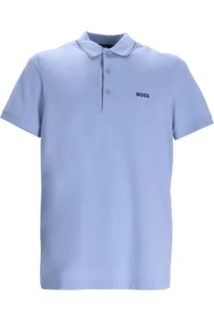HUGO BOSS Logo-embroidered polo shirt