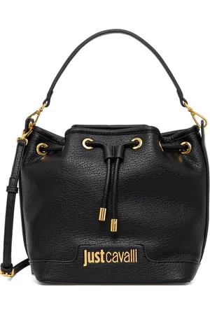 Roberto Cavalli Logo-lettering bucket bag