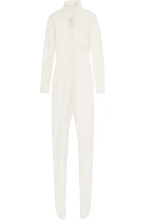 VALENTINO GARAVANI Rebrodé-lace jumpsuit
